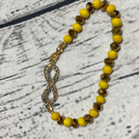 Oshun Orisha Bracelet Ide Diosa del amor Love and Fertility Santeria Yoruba Gift - Picture 3 of 3